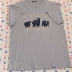 brandy melville yosemite oversized graphic tee